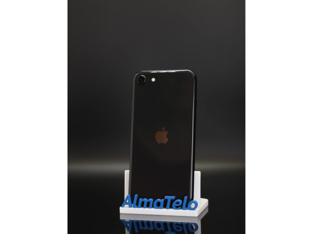 Apple iPhone SE (2020) 128 GB Black 100% akku - 12 HÓ GARANCIA