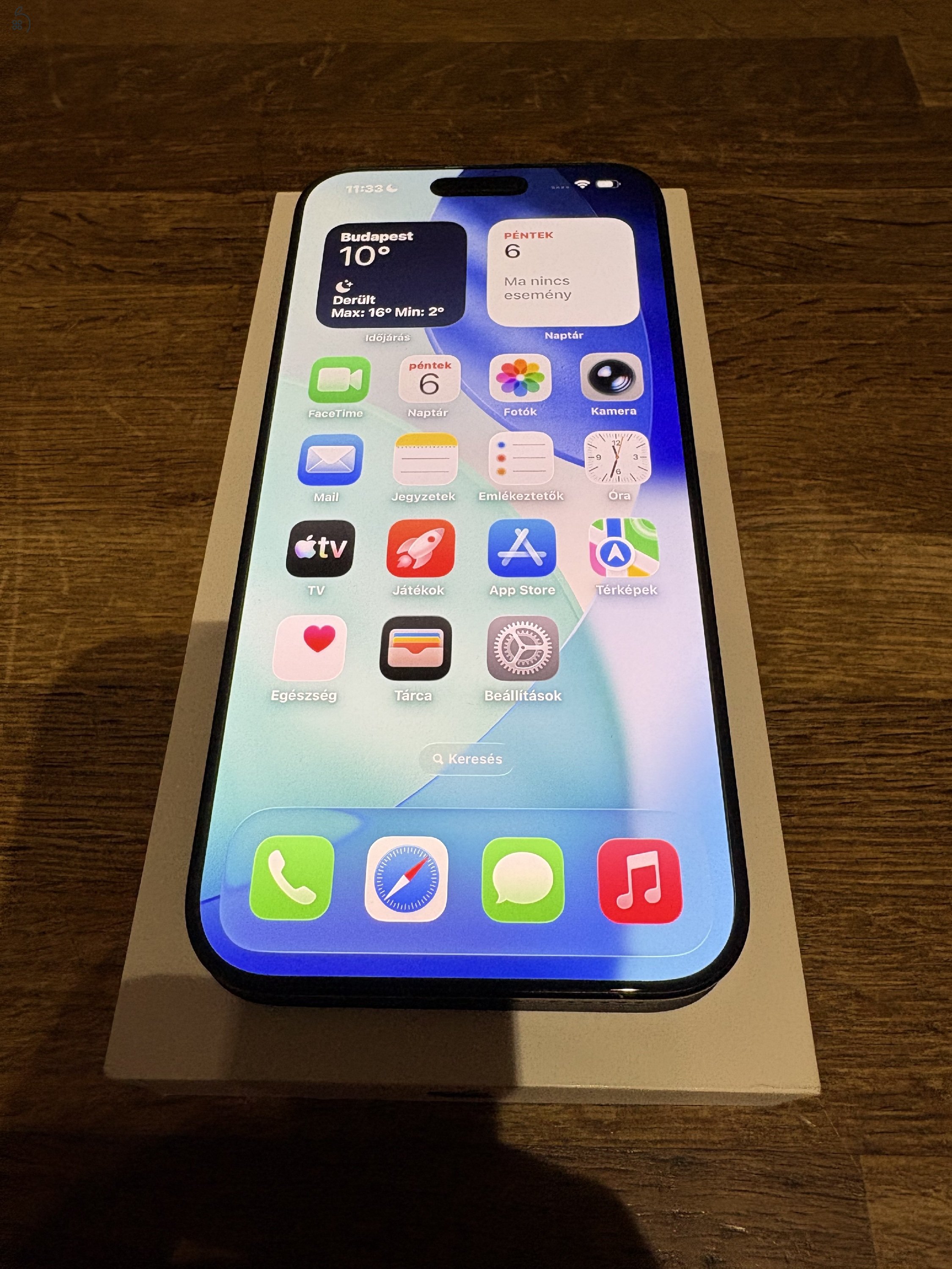 iPhone 16 Pro Max 256GB - (Fekete) - Garanciális! 