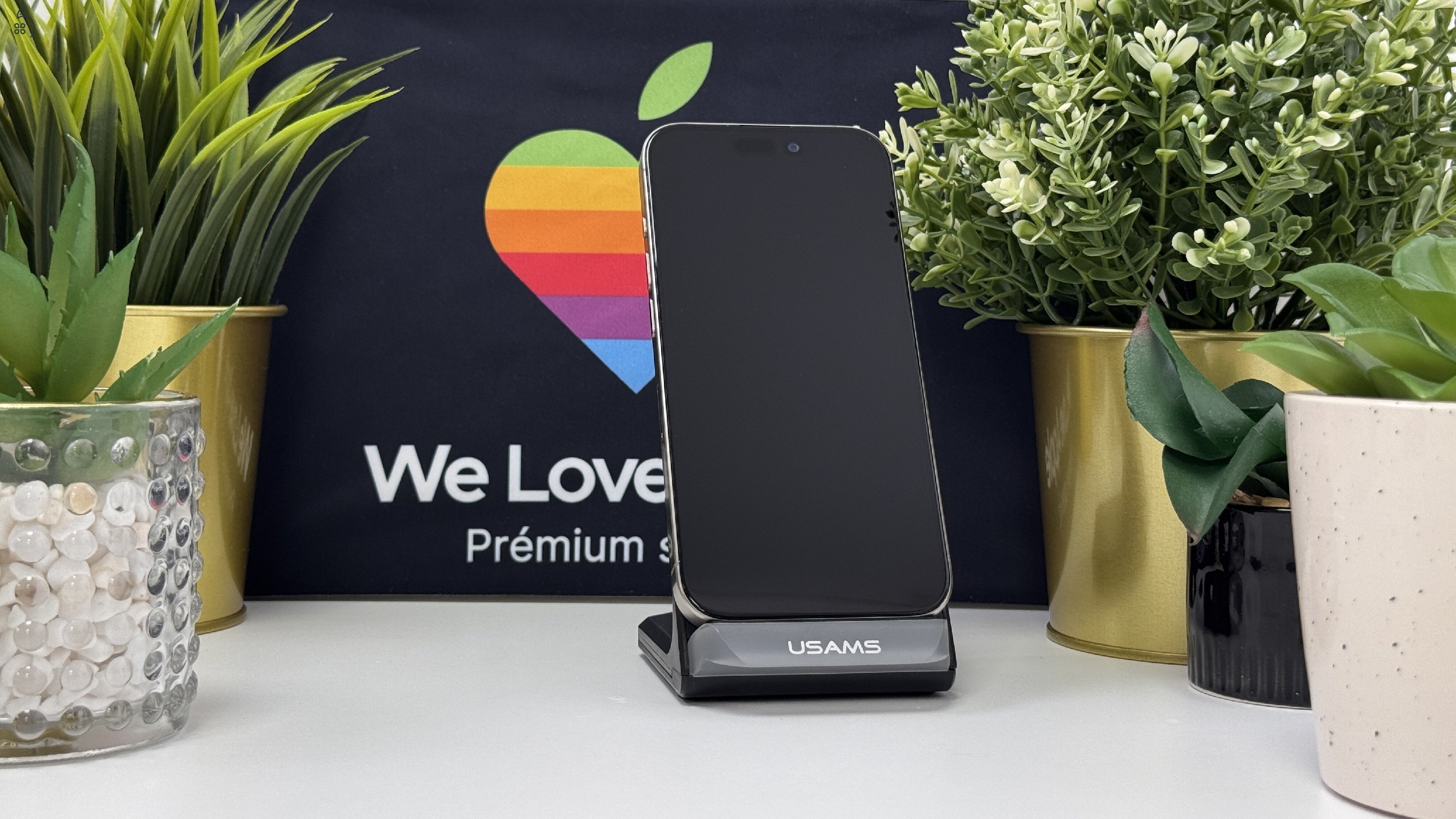 iPhone 15 Pro 128GB Natúr Titán, Független - 1ÉV Garancia, Számla