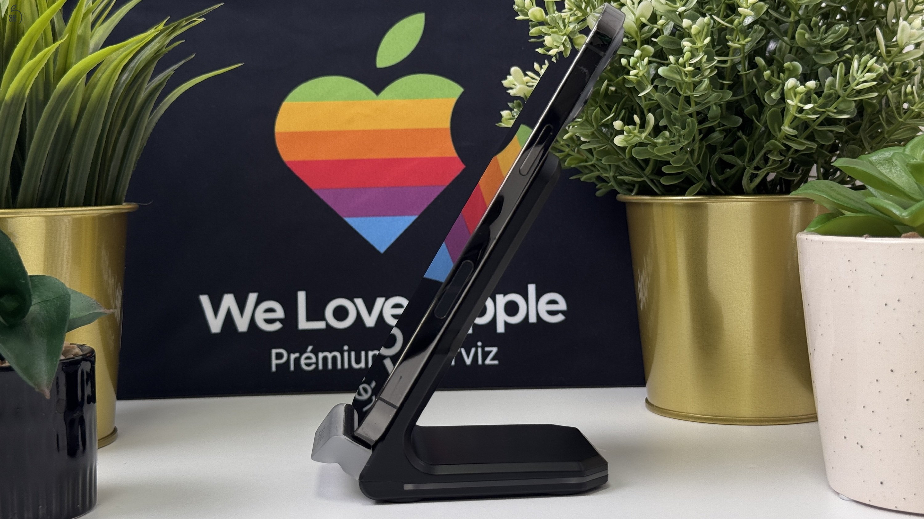 iPhone 13 Pro Max, 128GB, Grafit, Független - 1ÉV Garancia, Számla