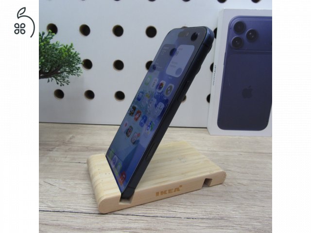 Apple iPhone 17 Pro Max Deep Blue 256GB használt újszerű – 100% akku (36 ciklus) – garancia 2029.01.03.-ig