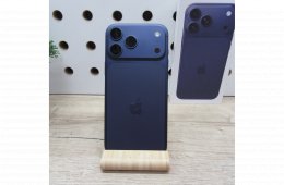 Apple iPhone 17 Pro Max Deep Blue 256GB használt újszerű – 100% akku (36 ciklus) – garancia 2029.01.03.-ig