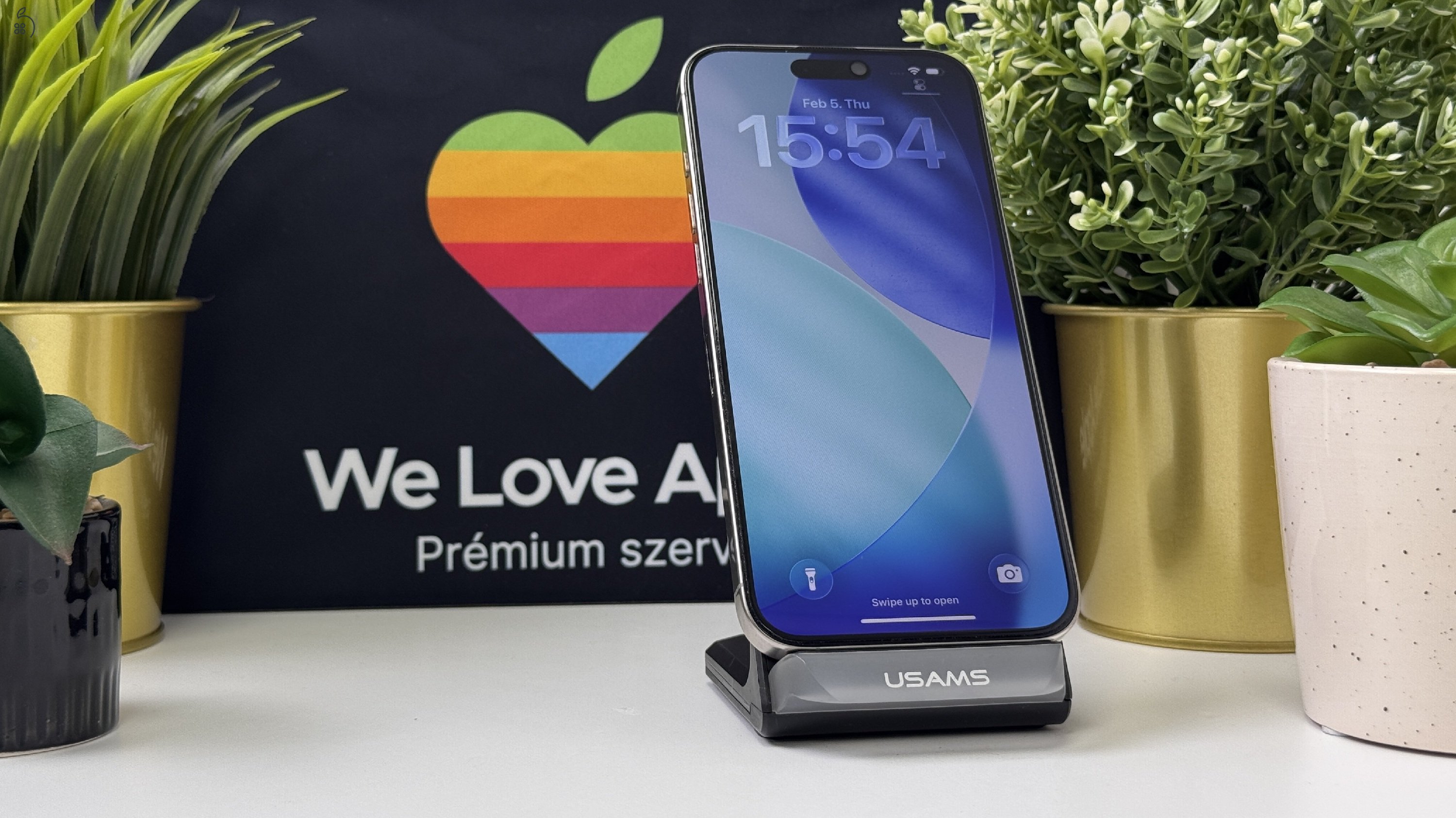 iPhone 16 Pro Max 256GB Natúr Titán, Független - 1ÉV Garancia, Számla