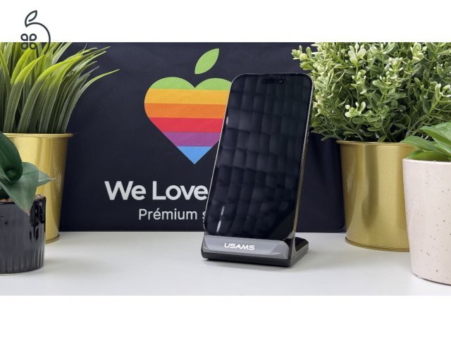 iPhone 14 Pro 128GB Fekete, Független - 1ÉV Garancia, Számla