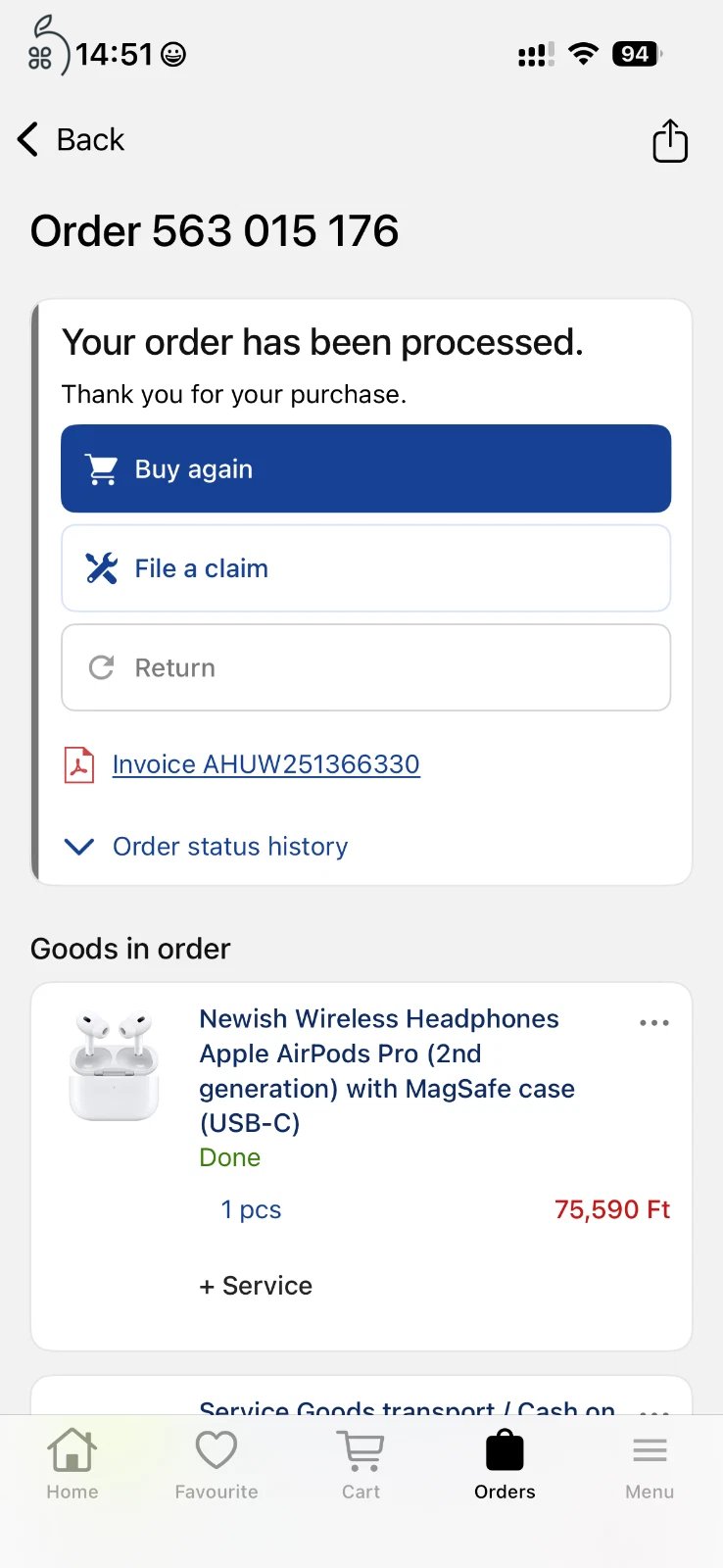 Airpods pro 2 garanciás
