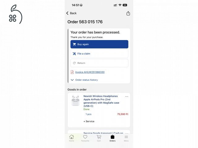 Airpods pro 2 garanciás