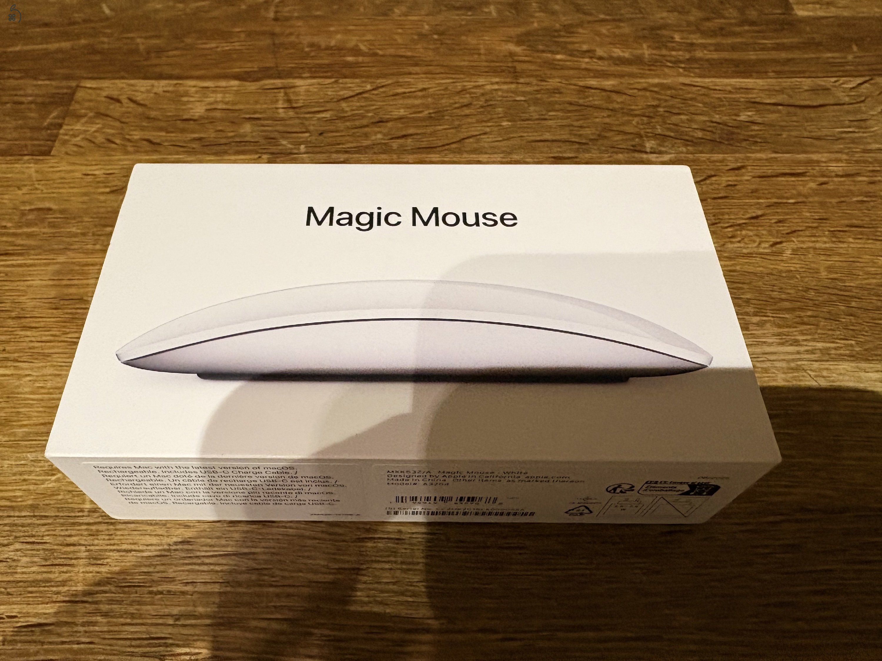 Magic Mouse (USB-C) – fehér Multi-Touch felület - Csak 1db! 