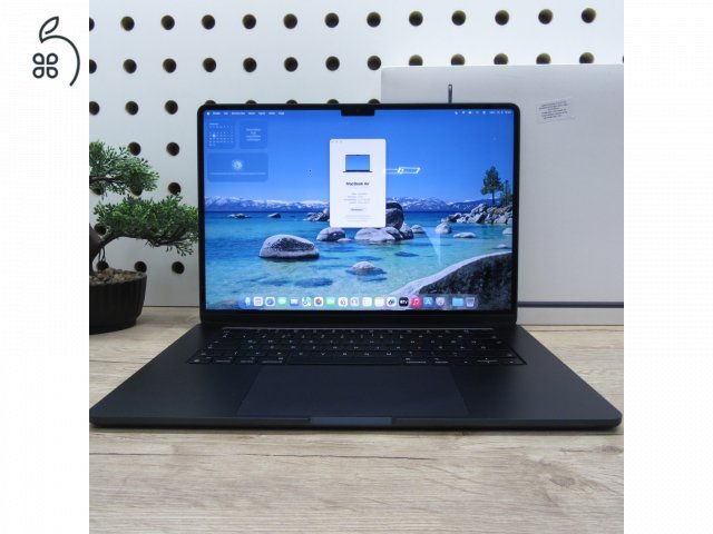 Apple MacBook Air 15 (2024) – M3 / 8GB / 250GB SSD – használt, karcmentes - 6 hónap garancia
