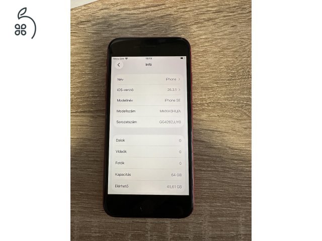iPhone SE3 (2022) RED 64GB