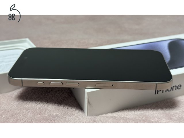 iPhone 15 Pro 128GB - AKKU 86% - Jótállás 2026.11.-hóig, kártyafüggetlen, hibátlan állapotban