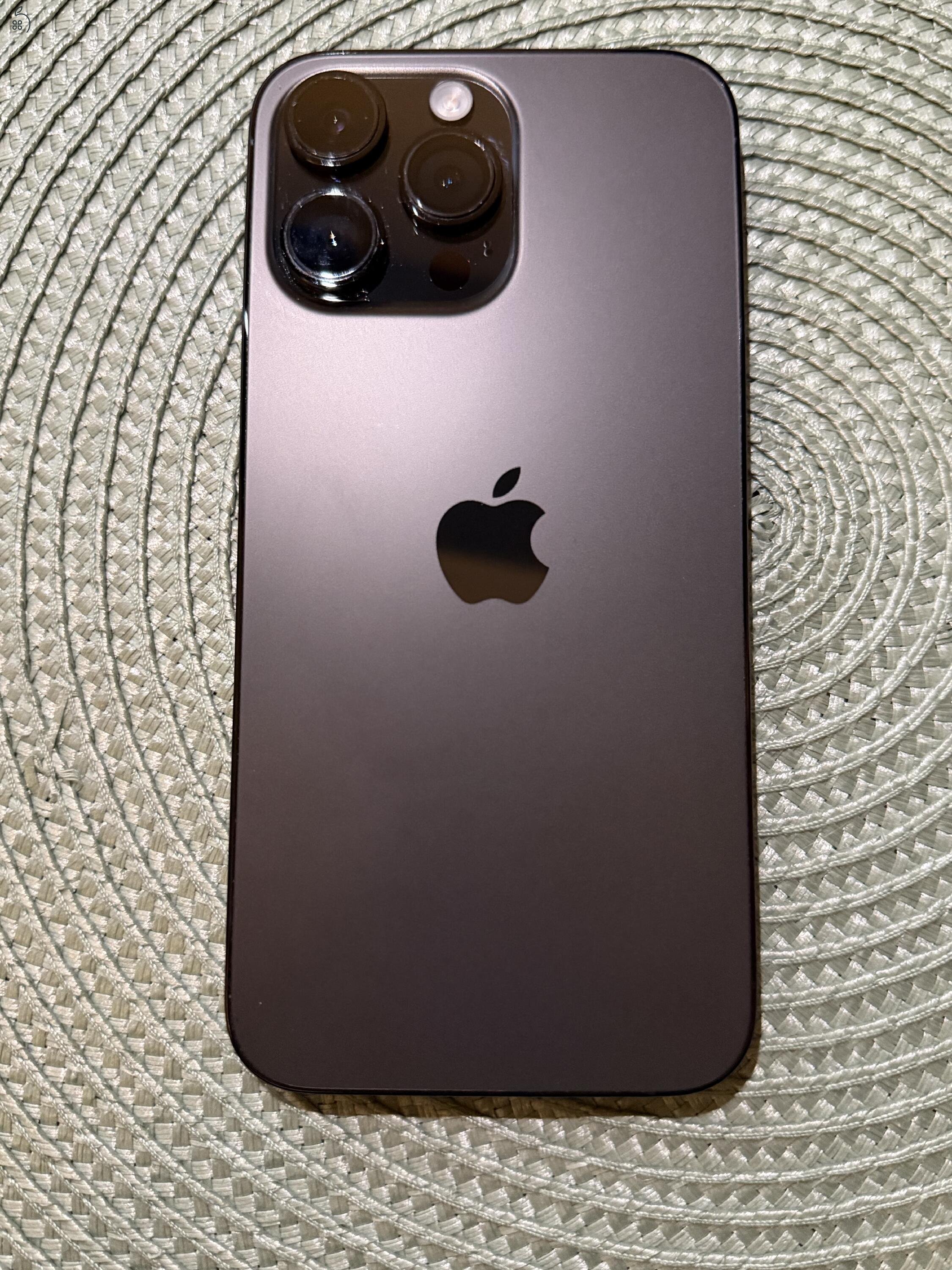 Fekete iPhone 14 pro max 128GB