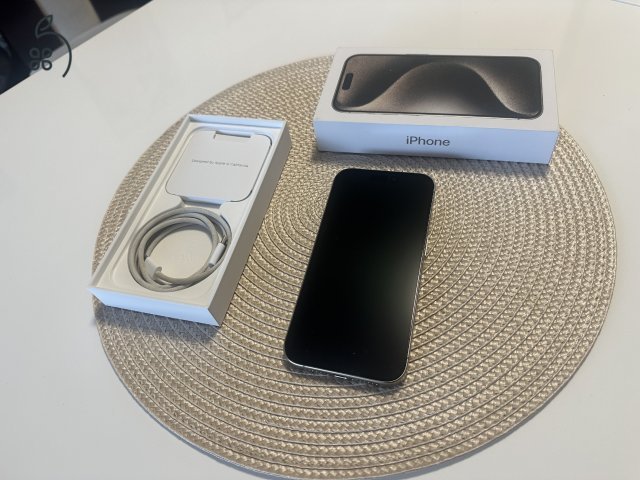 Apple iphone 15 Pro 128Gb Natúr Tit. Független készülék