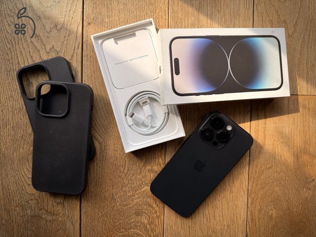 IPHONE 14 Pro - fekete, 128GB - kiváló állapot!