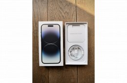 IPHONE 14 Pro - fekete, 128GB - kiváló állapot!