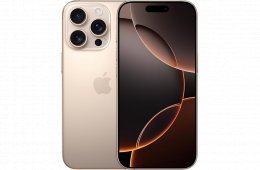 iPhone 16 pro 128GB Sivatagi Titán - 27% ÁFA (0395)