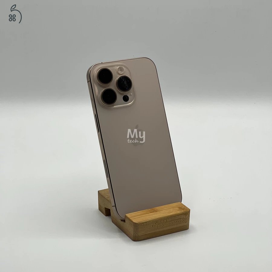 iPhone 16 pro 128GB Sivatagi Titán - 27% ÁFA (0395)