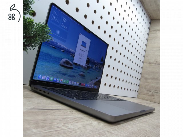 Apple MacBook Pro 14 (2021) – M1 Pro / 16GB / 500GB SSD – használt, karcmentes – 85% akku (353 ciklus)