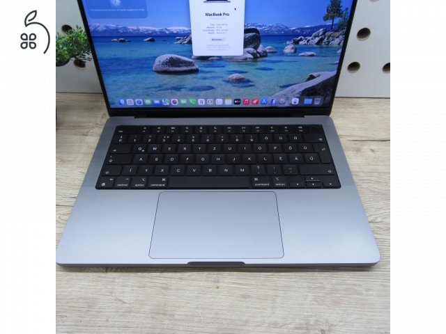 Apple MacBook Pro 14 (2021) – M1 Pro / 16GB / 500GB SSD – használt, karcmentes – 85% akku (353 ciklus)