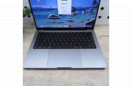Apple MacBook Pro 14 (2021) – M1 Pro / 16GB / 500GB SSD – használt, karcmentes – 85% akku (353 ciklus)
