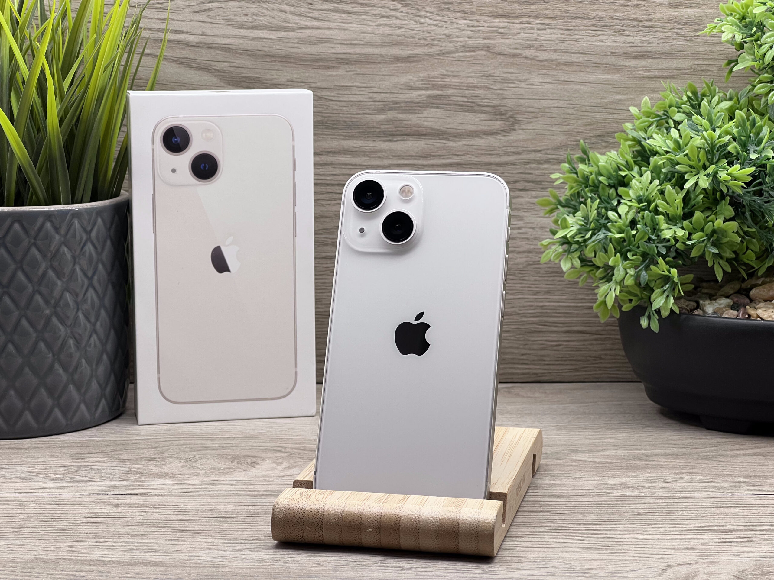 Hibátlan iPhone 13 Mini Starlight 128GB 2 ÉV Garanciával 91%