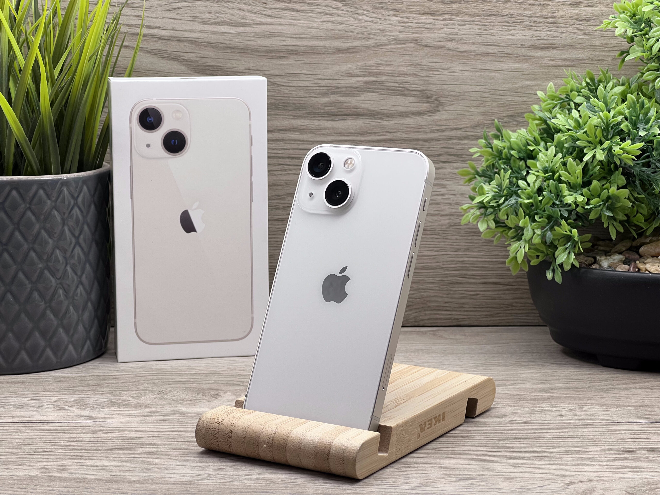 Hibátlan iPhone 13 Mini Starlight 128GB 2 ÉV Garanciával 91%