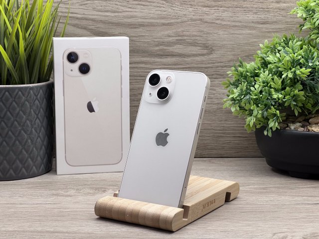 Hibátlan iPhone 13 Mini Starlight 128GB 2 ÉV Garanciával 91%