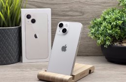 Hibátlan iPhone 13 Mini Starlight 128GB 2 ÉV Garanciával 91%