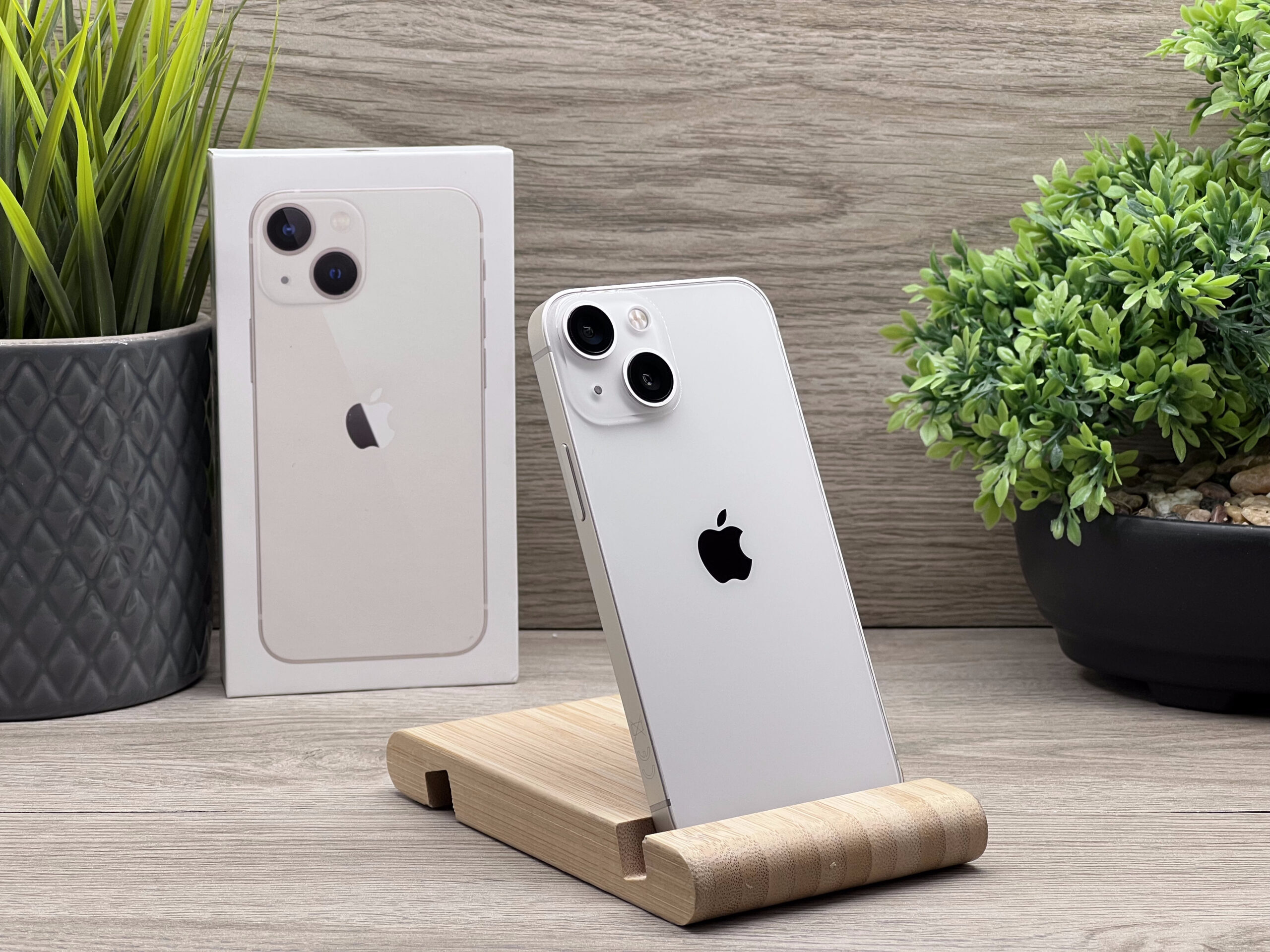 Hibátlan iPhone 13 Mini Starlight 128GB 2 ÉV Garanciával 91%