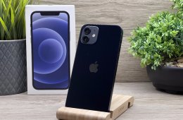 iPhone 12 Black 64GB 2 ÉV Garanciával 90%