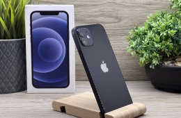 iPhone 12 Black 64GB 2 ÉV Garanciával 90%