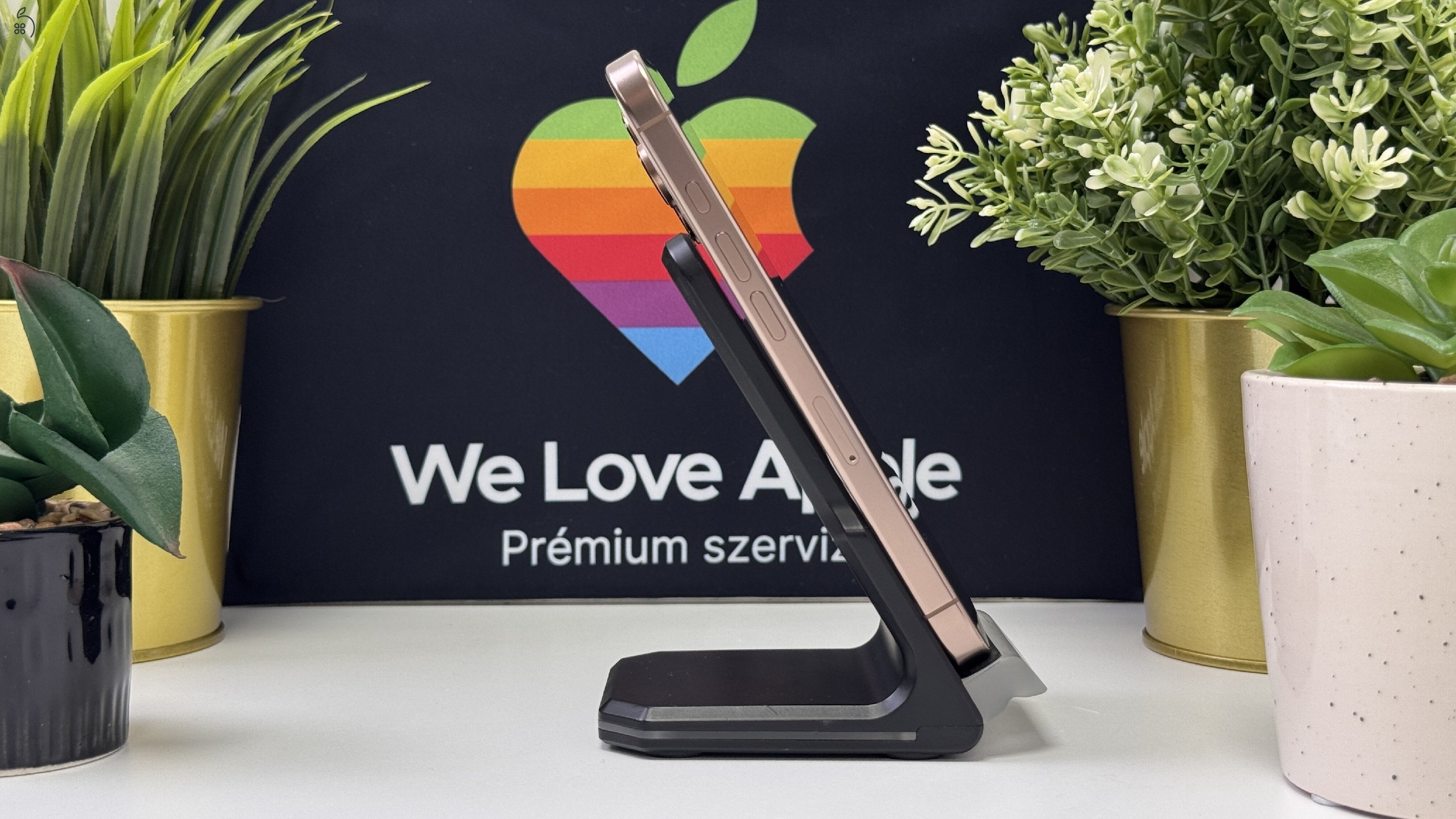 iPhone 16 Pro 512GB Desert Titán, Független - 1ÉV Garancia, Számla