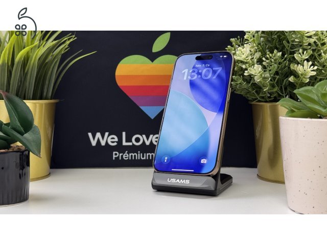 iPhone 16 Pro 512GB Desert Titán, Független - 1ÉV Garancia, Számla