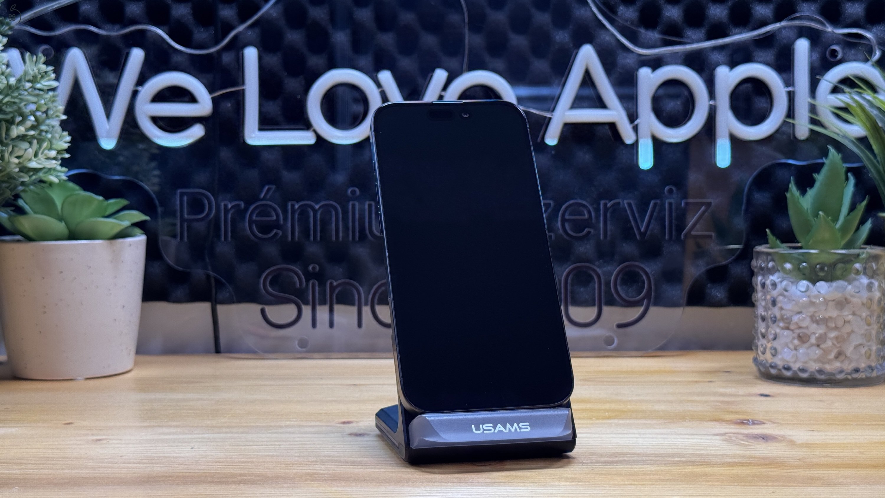 iPhone 15 Pro 128GB Kék, Független - 1ÉV Garancia, Számla