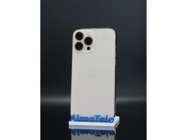 Apple iPhone 13 Pro Max 128 GB Gold 100% akku - 12 HÓ GARANCIA