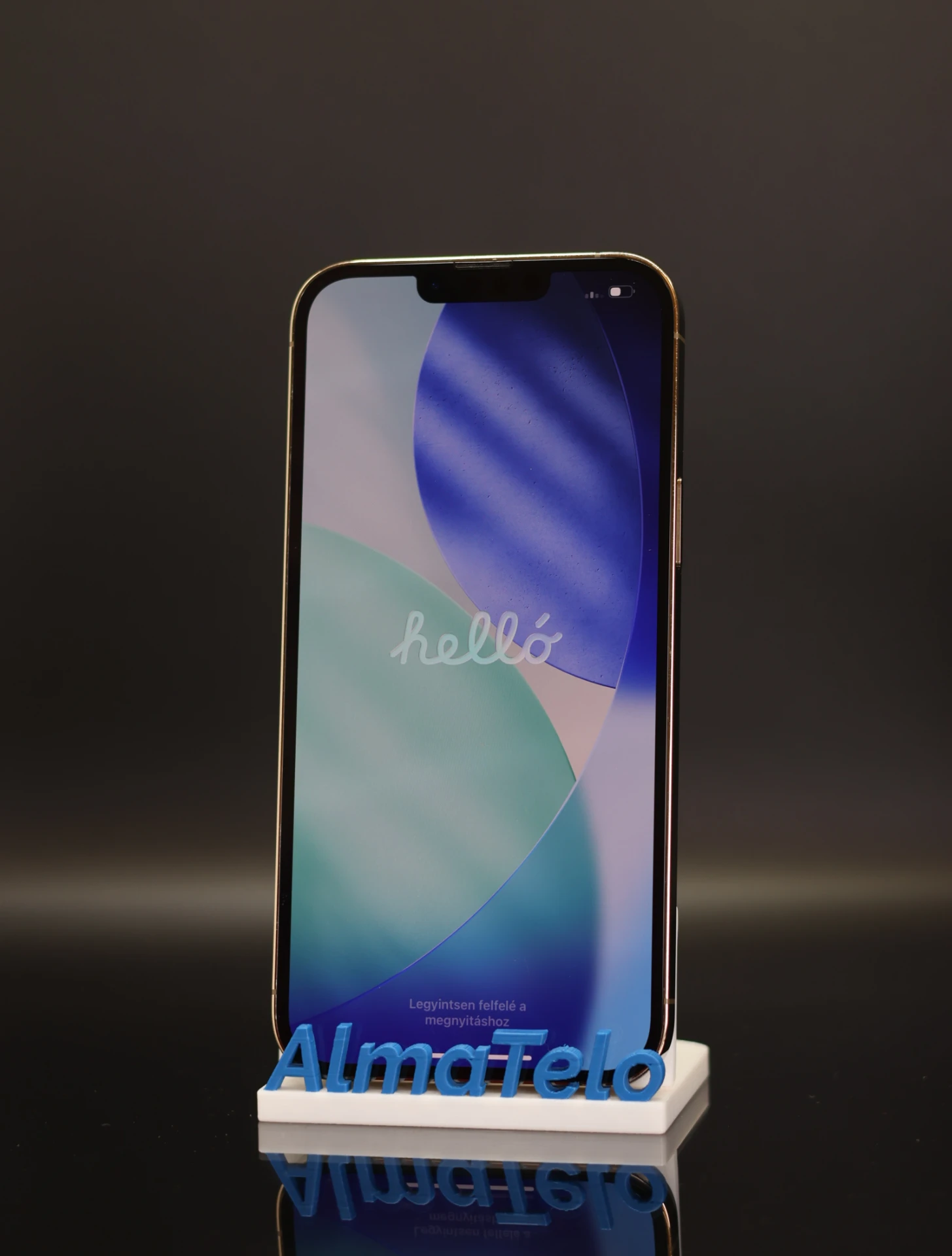 Apple iPhone 13 Pro Max 128 GB Gold 100% akku - 12 HÓ GARANCIA