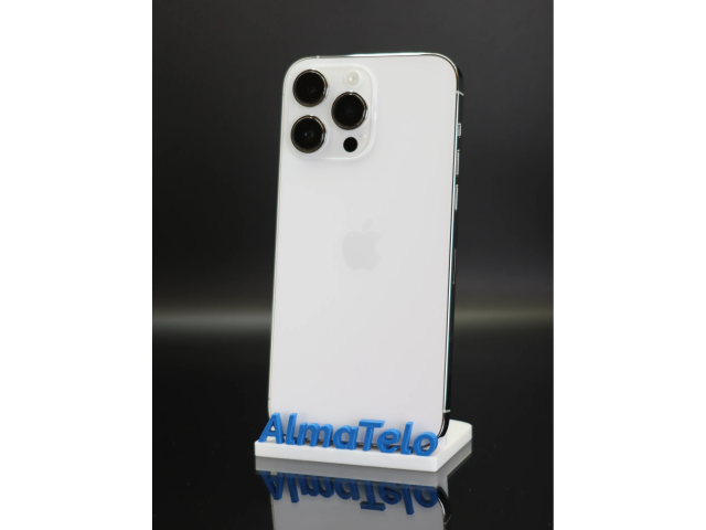 Apple iPhone 14 Pro Max 128 GB Silver 100% akku - 12 HÓ GARANCIA