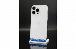 Apple iPhone 14 Pro Max 128 GB Silver 100% akku - 12 HÓ GARANCIA