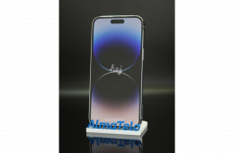 Apple iPhone 14 Pro Max 128 GB Silver 100% akku - 12 HÓ GARANCIA