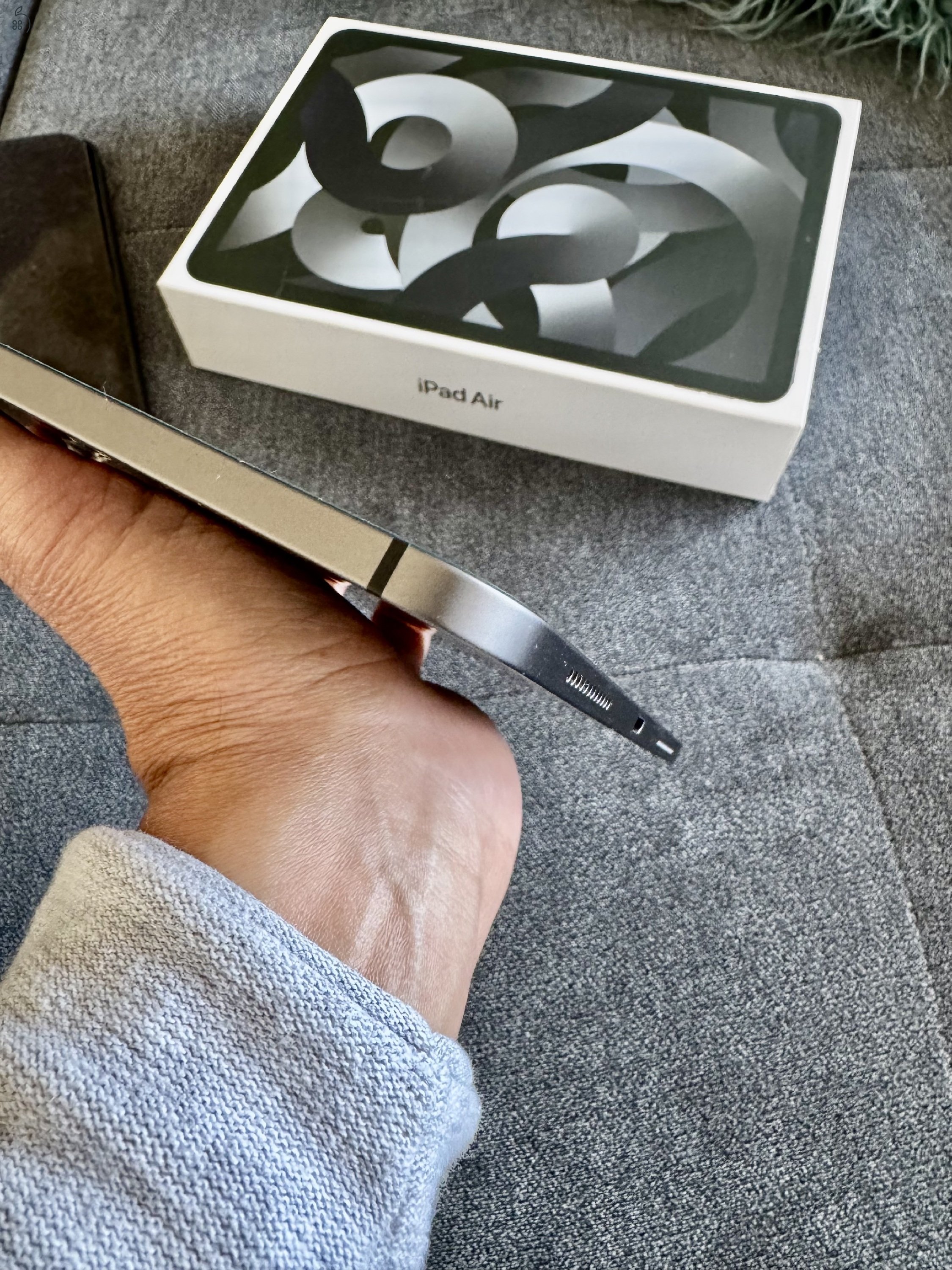 Egy patika állapotú 5th generációs, M1, 11”, 256GB-os Ipad Air keresi új tulajdonosát