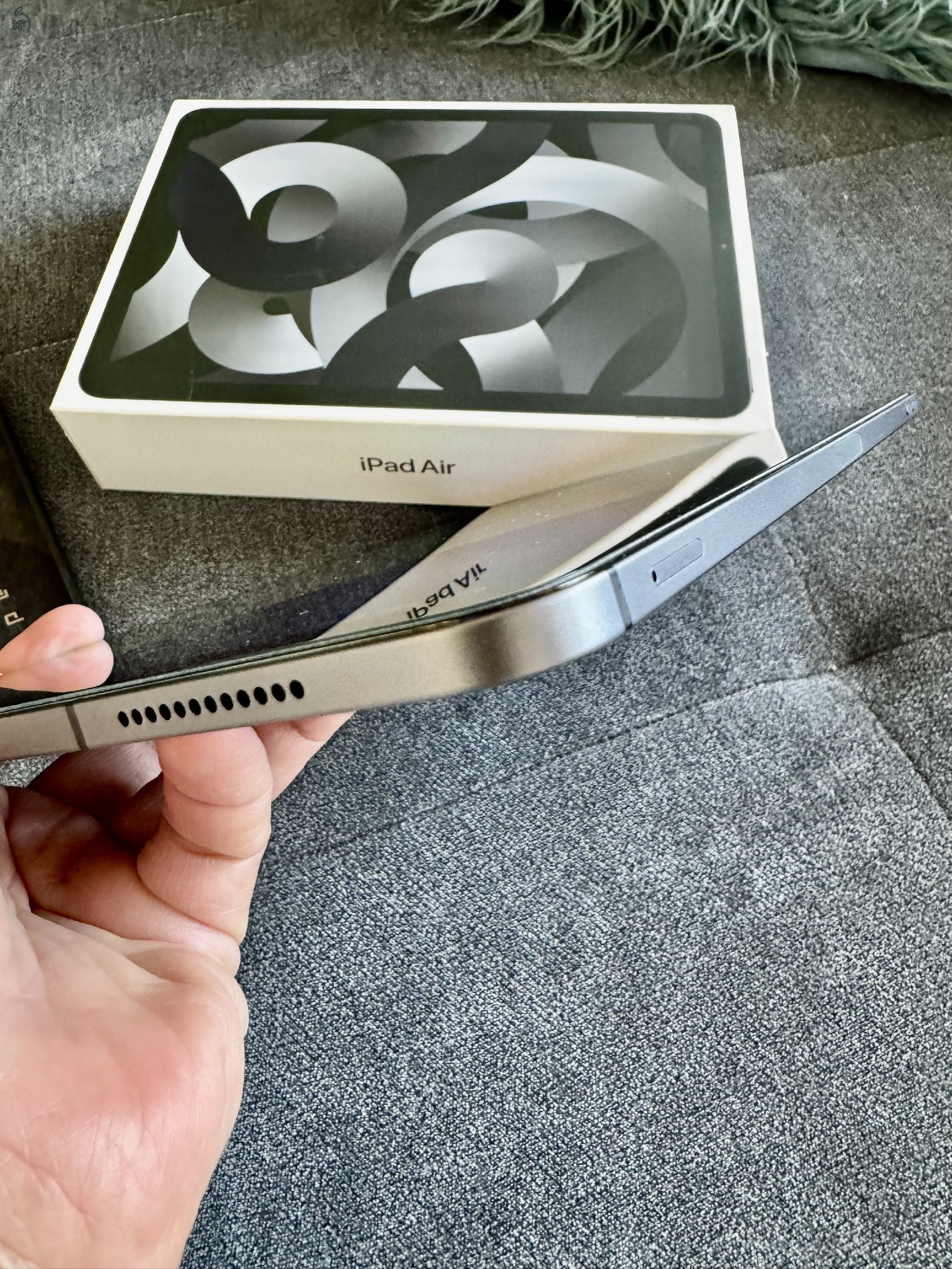 Egy patika állapotú 5th generációs, M1, 11”, 256GB-os Ipad Air keresi új tulajdonosát