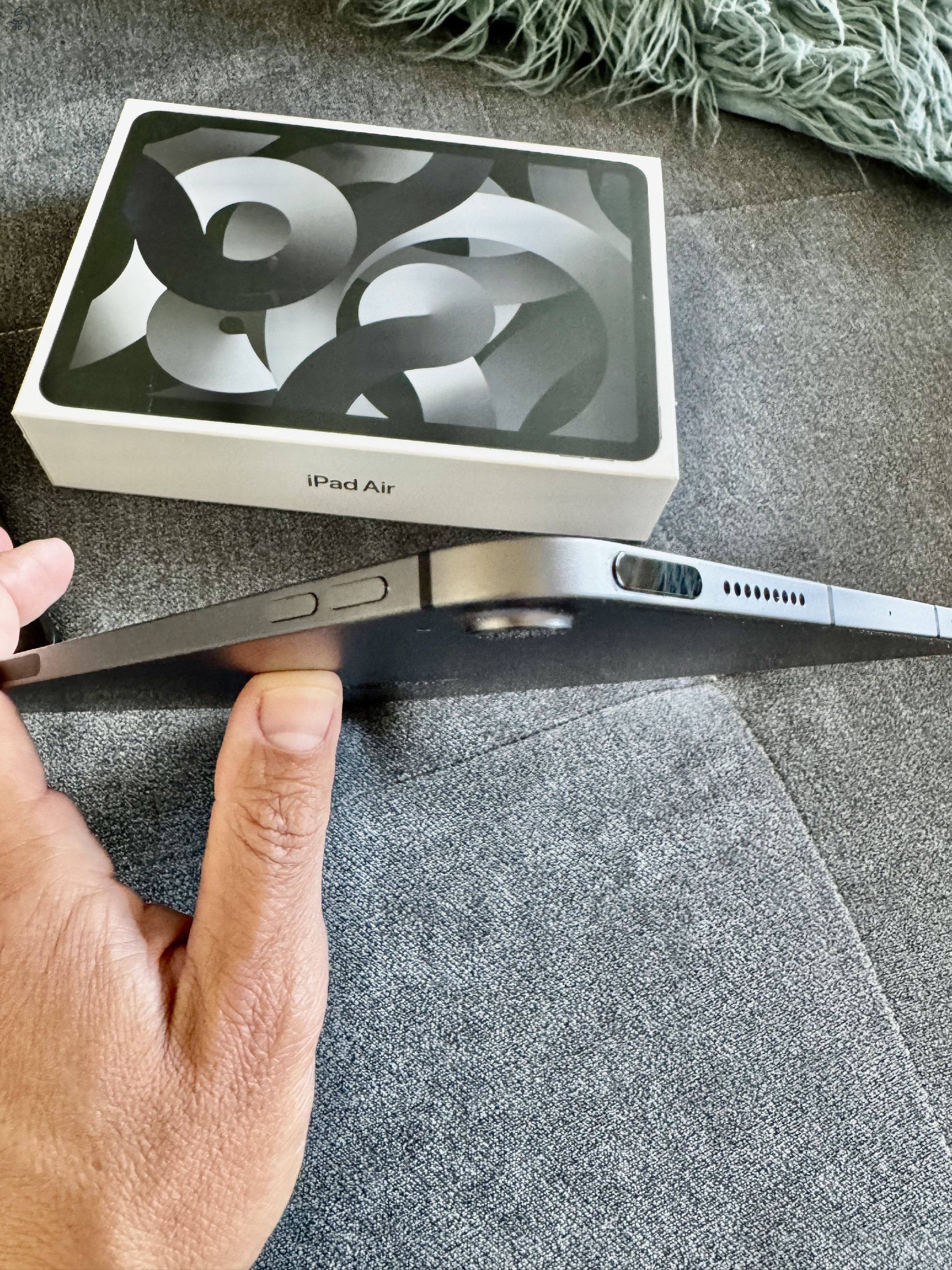 Egy patika állapotú 5th generációs, M1, 11”, 256GB-os Ipad Air keresi új tulajdonosát