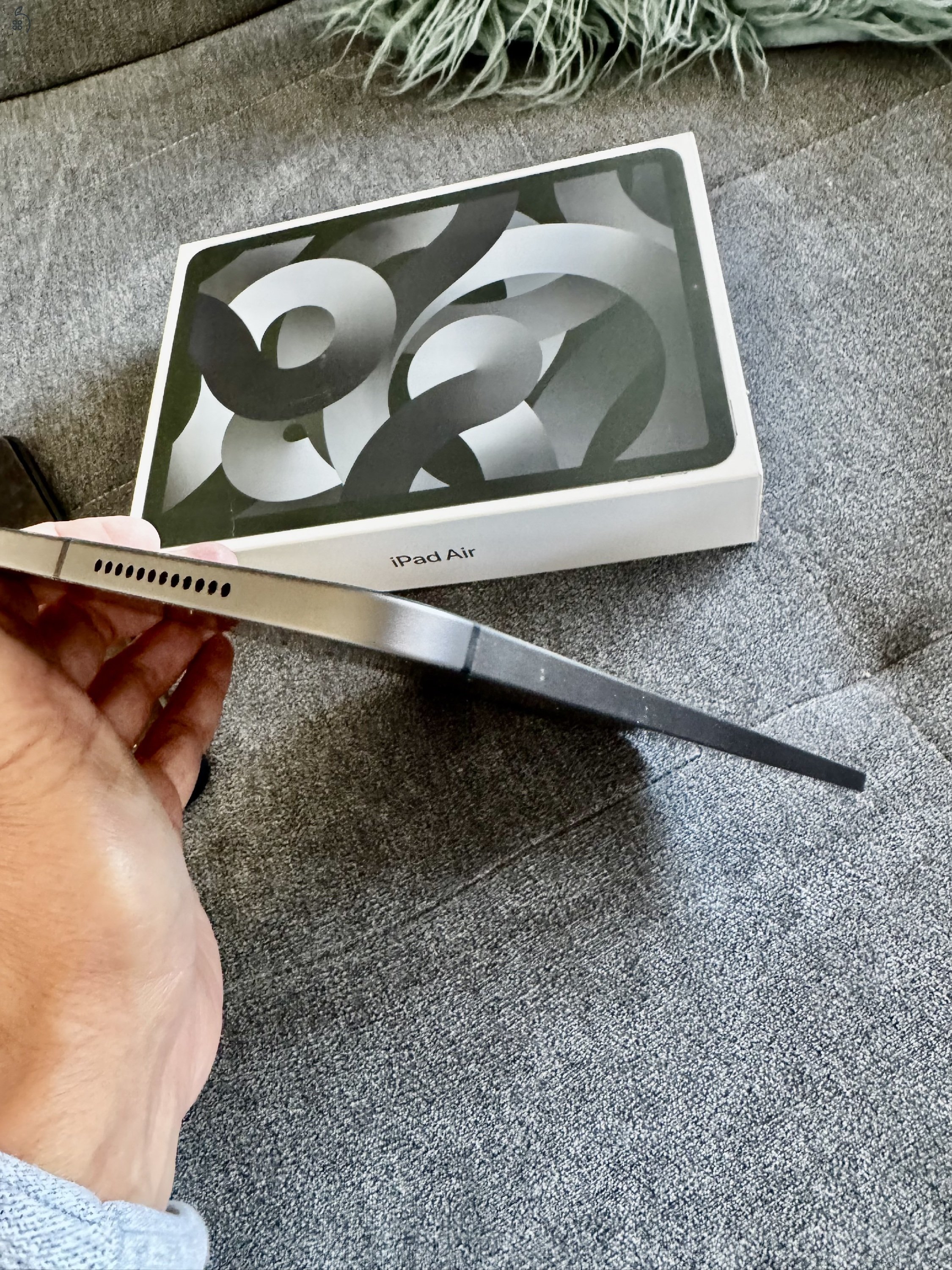 Egy patika állapotú 5th generációs, M1, 11”, 256GB-os Ipad Air keresi új tulajdonosát