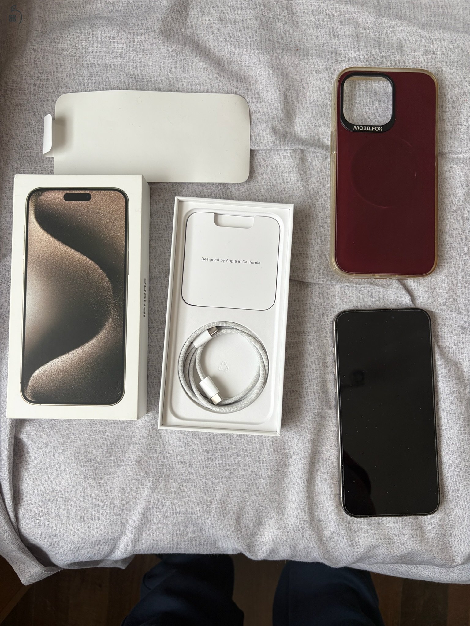 Eladó Iphone 15 Pro Max! Még majdnem 1 évig garanciális!