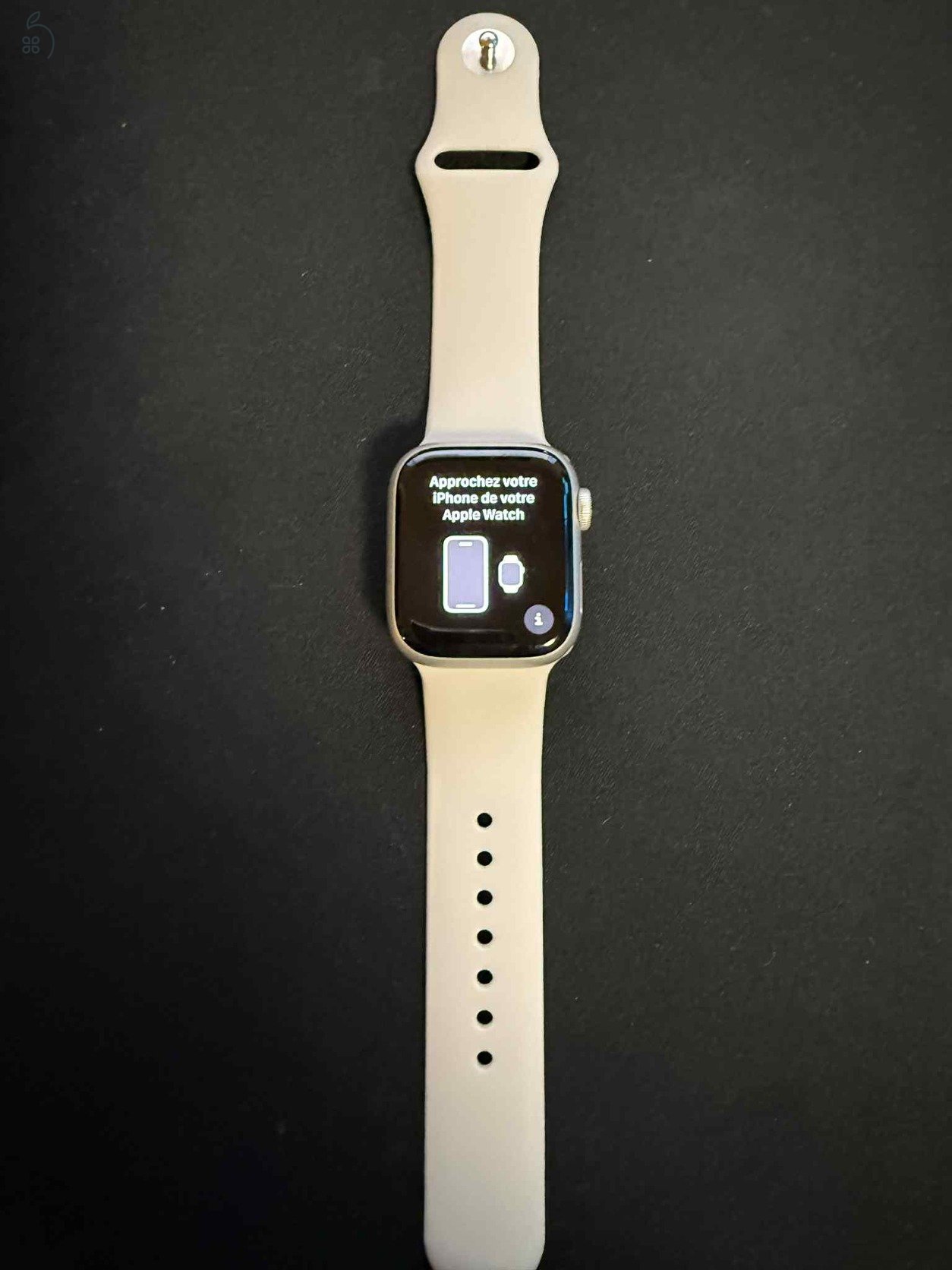 Eladó Apple Watch S7 GPS+CELL 41mm Starlight-ALU