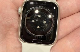 Eladó Apple Watch S7 GPS+CELL 41mm Starlight-ALU