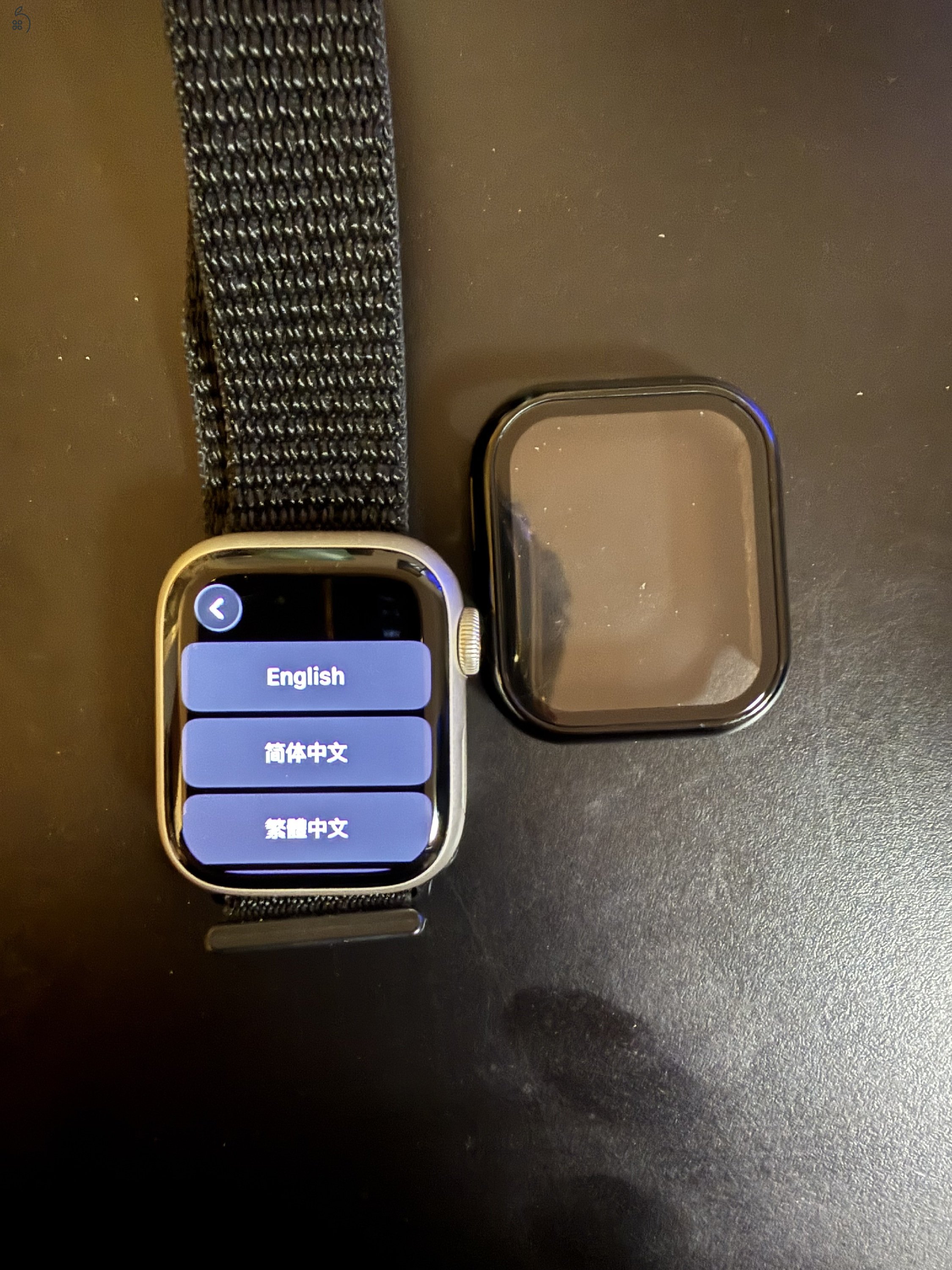 Eladó Apple Watch S7 GPS+CELL 41mm 81% akku