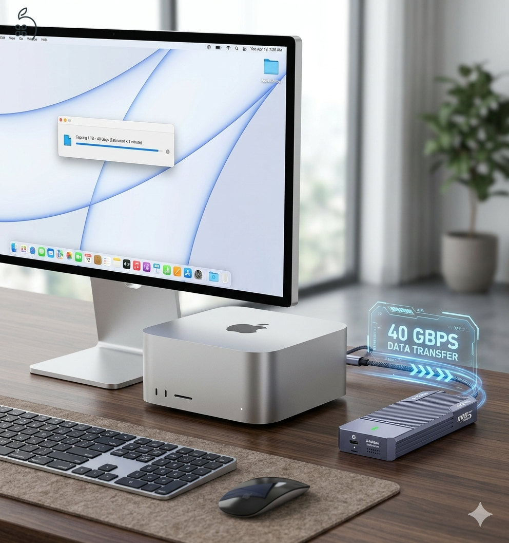 ???? [BONTATLAN] Jeyi TB-2464 Pro SSD Ház – Prémium USB4 / Thunderbolt 4 Sebesség, Bolti Ár Alatt!