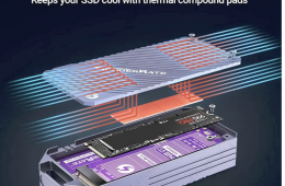 ???? [BONTATLAN] Jeyi TB-2464 Pro SSD Ház – Prémium USB4 / Thunderbolt 4 Sebesség, Bolti Ár Alatt!