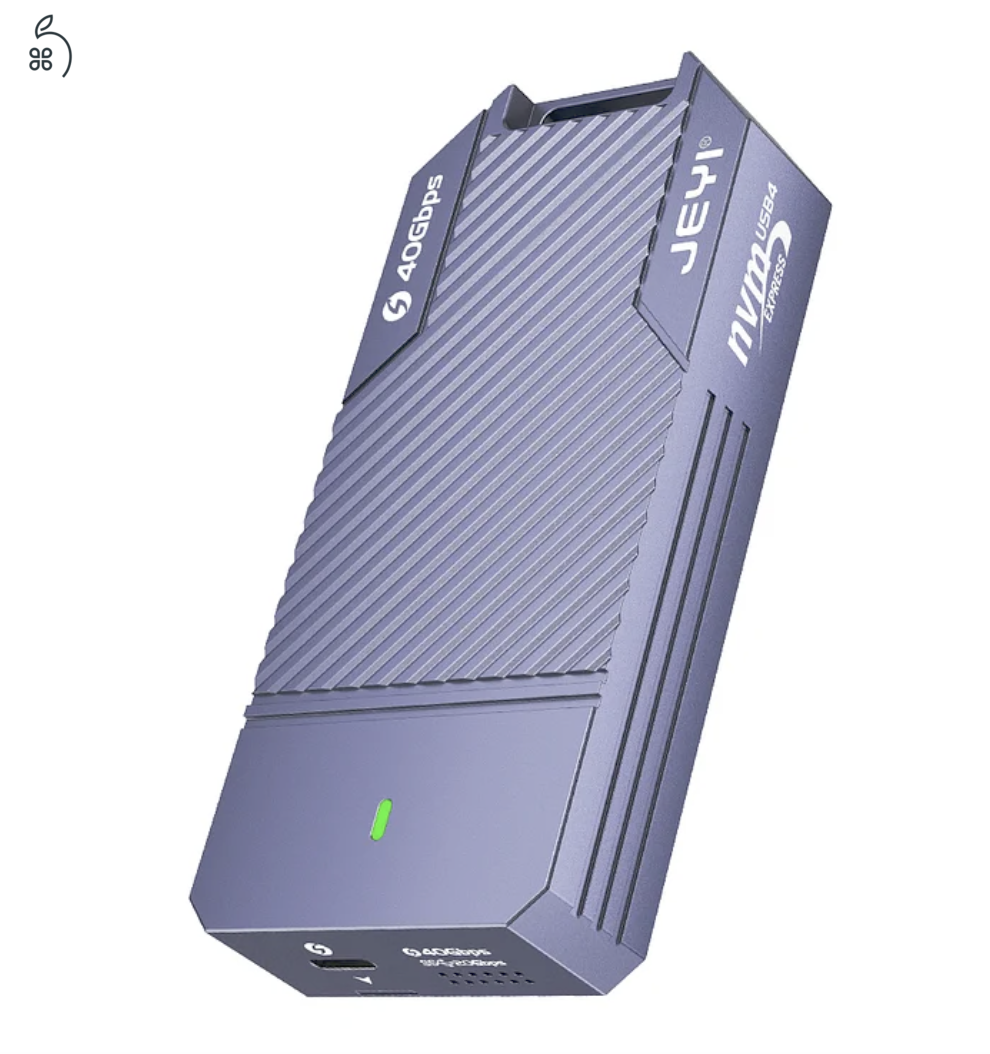 ???? [BONTATLAN] Jeyi TB-2464 Pro SSD Ház – Prémium USB4 / Thunderbolt 4 Sebesség, Bolti Ár Alatt!