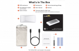 ???? [BONTATLAN] Quiizlab Thunderbolt 5 NVMe SSD ház – A jövő sebessége, bolti ár alatt!